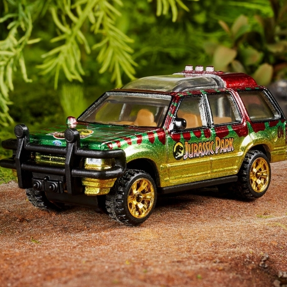 MATCHBOX 1993 FORD EXPLORER JURASSIC PARK Limited Edition Matchbox Collectors - Picture 1 of 16